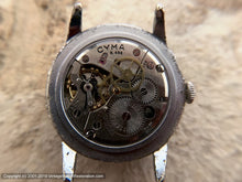 Load image into Gallery viewer, Cyma Cymaflex Perfectly Patinaed Dial circa WWII, Manual, 30.5mm