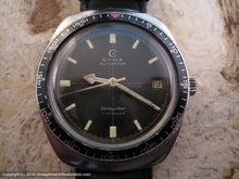 Load image into Gallery viewer, Cyma Autorotor Diving Star Black Dial Date, Automatic, 37x40mm