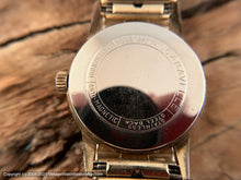 Load image into Gallery viewer, Caravelle with Light Golden Caramel Dial and Original Western Electric (a Bell Company) Logo Bracelet, Manual, 32mm