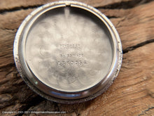 Load image into Gallery viewer, Certina Pearl Light Patina Dial in Rare Pin Cushion Bezel Case with Original Certina Box, Manual, 37mm