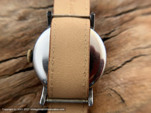 Load image into Gallery viewer, Cortebert from 1940s with Stellar Rust-Coppery Two-Tone Dial, Manual, Large 35mm