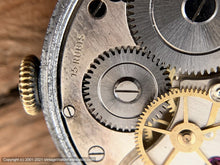 Load image into Gallery viewer, Cortebert from 1940s with Stellar Rust-Coppery Two-Tone Dial, Manual, Large 35mm