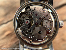 Load image into Gallery viewer, Croton' Equator', Original Textured Linen Dial with Golden Numerals, Manual, 30mm
