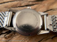 Load image into Gallery viewer, Croton 'Aquamatic' 360EL Melon Dial and JB Champion Stainless Steel Bracelet , Automatic, 30mm