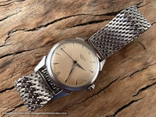 Load image into Gallery viewer, Croton 'Aquamatic' 360EL Melon Dial and JB Champion Stainless Steel Bracelet , Automatic, 30mm