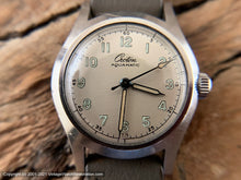Load image into Gallery viewer, Croton 'Aquamatic' with Perfect Silver Dial and Fab Lumed Hands, Bumper Automatic, 30.5mm