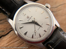 Load image into Gallery viewer, Cyma Cymaflex Pure White Dial, Super Elegant, Manual, 34.5mm