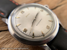 Load image into Gallery viewer, Cyma Pearl White with Silver Pendant Markers , Automatic, 34mm