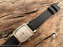 Load image into Gallery viewer, Cyma Ivory Dial with Art Deco Tonneau Case, 25x38.5mm