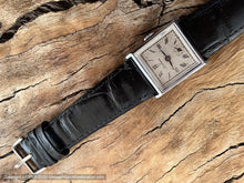 Load image into Gallery viewer, Cyma Original Roman Dial with Great Patina, Square Case, Manual, 25.5x25.5mm