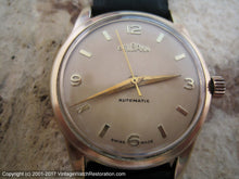 Load image into Gallery viewer, Beautiful Soft Golden Dial Delbana, Automatic, Large 34mm