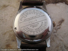 Load image into Gallery viewer, Delaware (Rodana) Patina Dial with Second Tick Markers, Automatic, 33.5mm