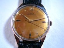 Load image into Gallery viewer, Doxa 14K Pink Gold w/ Amber Patina Dial, Manual, Large 36mm