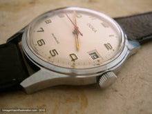 Load image into Gallery viewer, Perfect NOS Doxa Stainless Incabloc with Date, Manual, 34mm