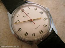 Load image into Gallery viewer, Perfect NOS Doxa Stainless Incabloc with Date, Manual, 34mm