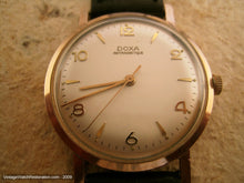 Load image into Gallery viewer, 14K Pink Gold Calatrava Style Doxa, Manual, Large 35mm