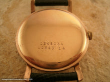 Load image into Gallery viewer, 14K Pink Gold Calatrava Style Doxa, Manual, Large 35mm