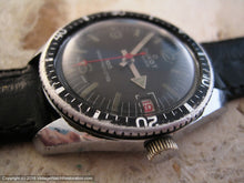 Load image into Gallery viewer, Doxa 'Duxot' Black Dial Divers with Date, Manual, Very Large 36mm