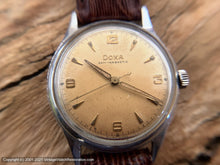 Load image into Gallery viewer, Doxa Original Golden-Amber Patina Dial, Cal 380, Manual, 34.5mm