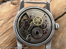 Load image into Gallery viewer, Doxa Military Amber Patina Dial on Wide Military-Style Leather Strap, Manual, 32.5mm