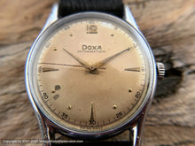 Load image into Gallery viewer, Doxa Original Golden Amber Dial with Perfect Second Tick Markers around Edge, Manual, 35mm