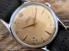 Load image into Gallery viewer, Doxa Original Golden Amber Dial with Perfect Second Tick Markers around Edge, Manual, 35mm