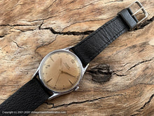 Load image into Gallery viewer, Doxa Original Golden Amber Dial with Perfect Second Tick Markers around Edge, Manual, 35mm