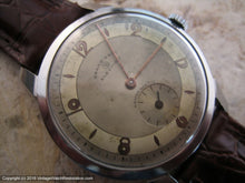 Load image into Gallery viewer, Nicely Aged Two-Tone Election Grand Prix with Art Deco Style Dial , Manual, Large 35mm