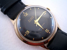 Load image into Gallery viewer, Elgin Black Dial Splendor, Automatic, Large 34mm