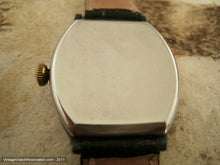 Load image into Gallery viewer, Early Elgin Porcelain Art Deco Tonneau, Manual, 32x38mm