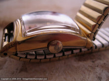 Load image into Gallery viewer, Elgin Silver Dial Rectangular Case with Copper Subdial, Manual, 21x37mm
