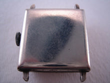 Load image into Gallery viewer, Elgin Original Square in Sterling Silver Case, Manual, 27x27mm