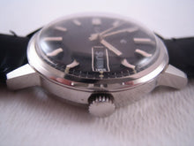 Load image into Gallery viewer, Elgin NOS Black Dial with Day/Date Window, Manual, 34.5mm