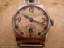 Load image into Gallery viewer, Rare Original Elgin Avigo with Winged Tonneau Case, Manual, 30x38mm