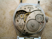 Load image into Gallery viewer, Rare Original Elgin Avigo with Winged Tonneau Case, Manual, 30x38mm