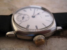 Load image into Gallery viewer, Large Early Transition Porcelain Roman Dial Elgin, Manual, 32x38.5mm