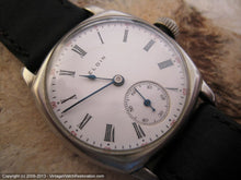 Load image into Gallery viewer, Large Early Transition Porcelain Roman Dial Elgin, Manual, 32x38.5mm