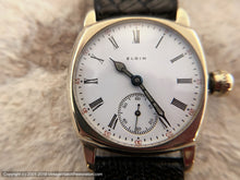 Load image into Gallery viewer, Elgin Immaculate Early Porcelain Roman Dial, Manual, 32x39mm