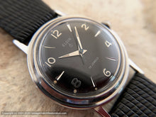 Load image into Gallery viewer, Elgin (US) Classic Black Dial in Case with Recessed Crown Design, Manual, Large 34mm