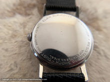 Load image into Gallery viewer, Elgin (US) Classic Black Dial in Case with Recessed Crown Design, Manual, Large 34mm