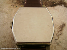 Load image into Gallery viewer, Two Toned Gold-Ivory Elgin with Tonneau-Tank Case, Manual, 29x38mm
