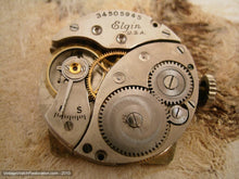 Load image into Gallery viewer, Two Toned Gold-Ivory Elgin with Tonneau-Tank Case, Manual, 29x38mm