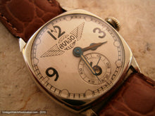 Load image into Gallery viewer, Scarce Elgin Avigo in White Gold Filled Case, Manual, 27.5x27.5mm