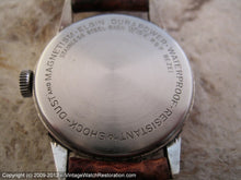 Load image into Gallery viewer, Elgin Direct Read 'Golf Ball' in Rare White Gold, Manual, 30mm