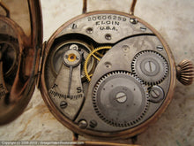 Load image into Gallery viewer, Early WWI Elgin Transitional with Parchment Patina Dial, Manual, 31mm