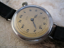 Load image into Gallery viewer, Early (1915) Golden Dial Elgin with Crown at 2 OClock, Manual, 32mm