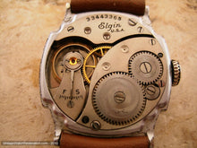 Load image into Gallery viewer, Elgin Deco Design Bezel with Black Number on Enamel, Manual,