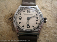 Load image into Gallery viewer, Elgin Avigo-Style Deco Case, Manual, 30x37.5mm