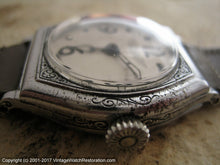 Load image into Gallery viewer, Elgin Avigo-Style Deco Case, Manual, 30x37.5mm