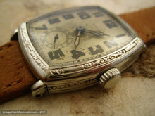 Load image into Gallery viewer, Elgin, Large Tonneau Case, Original Dial and Box, 29x37mm